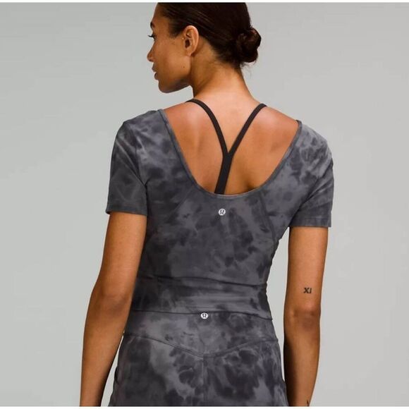 Lululemon Tops - Lululemon Align Diamond Dye Lunar Tee 4